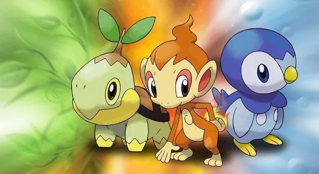 Fourth Generation Starter Pokemon