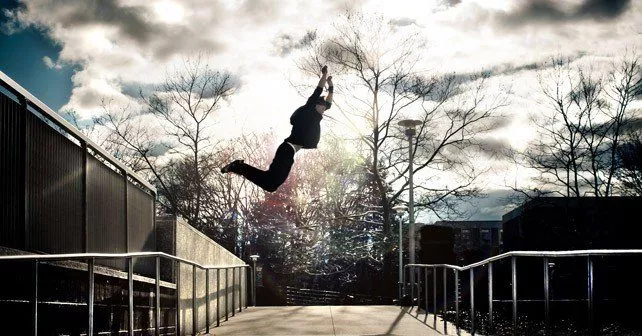 Amazing Parkour Photo