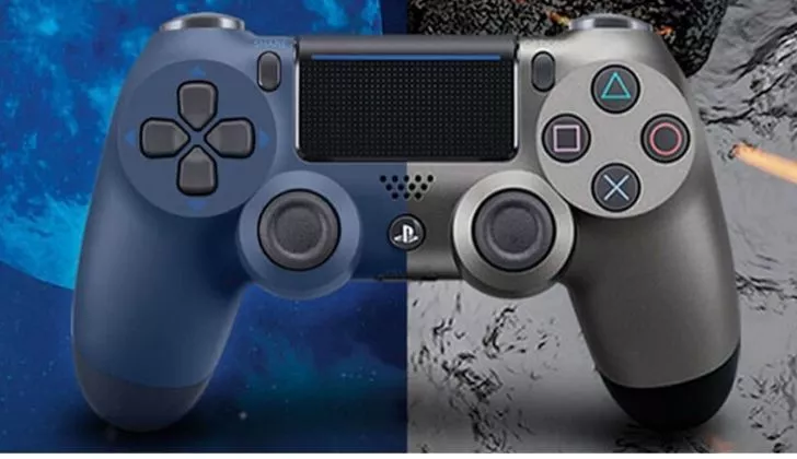 PlayStation 4 DualShock controller.