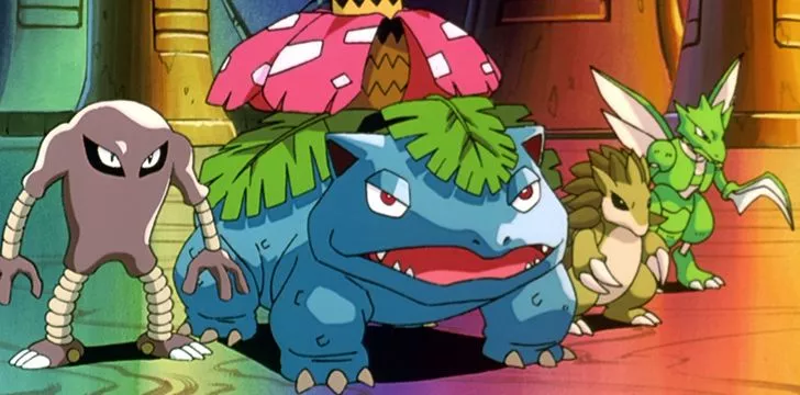 The scent from Venusaur’s flower gets stronger after rain.