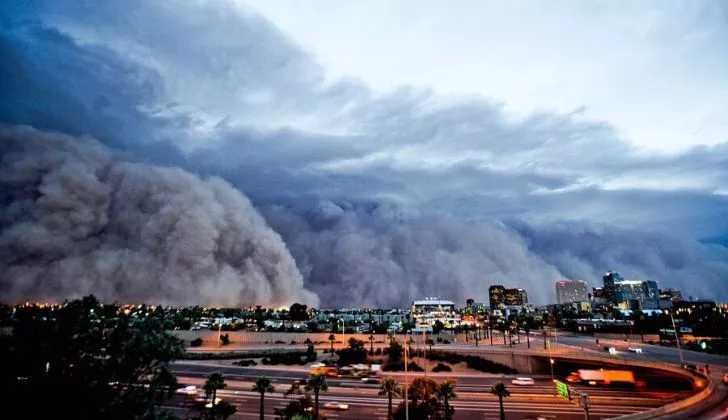 Arizona has a monsoon season