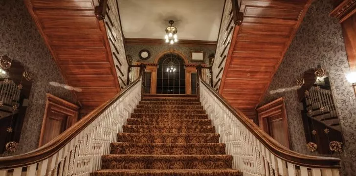 Horrifying stairs at the Stanley Hotel