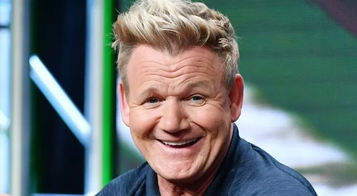 Gordan Ramsay smiling