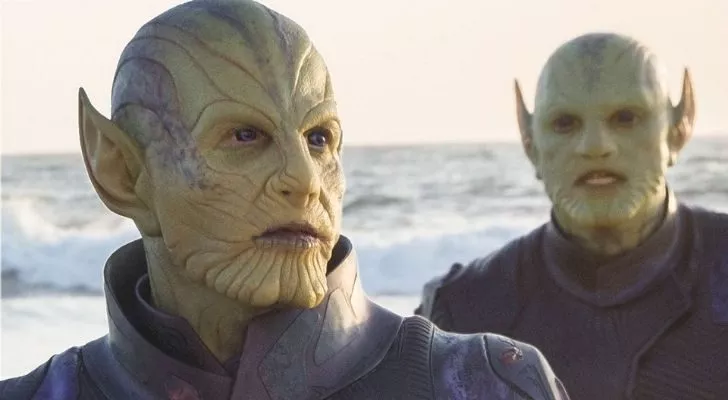 Skrulls are one of Captain Marvel's enemies. 