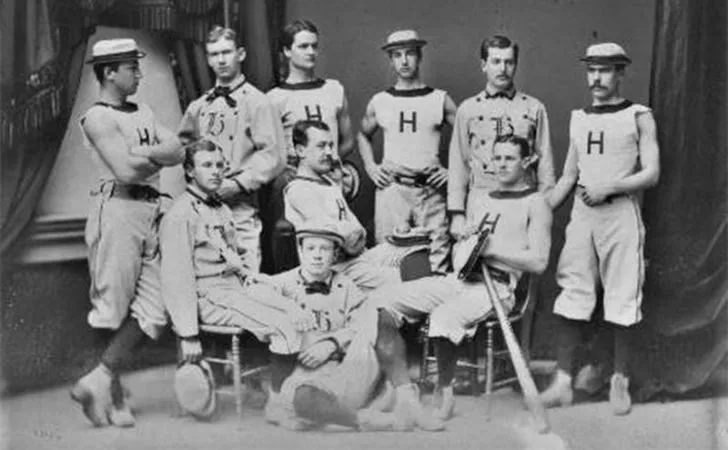 The Harvard basketball team of 1865